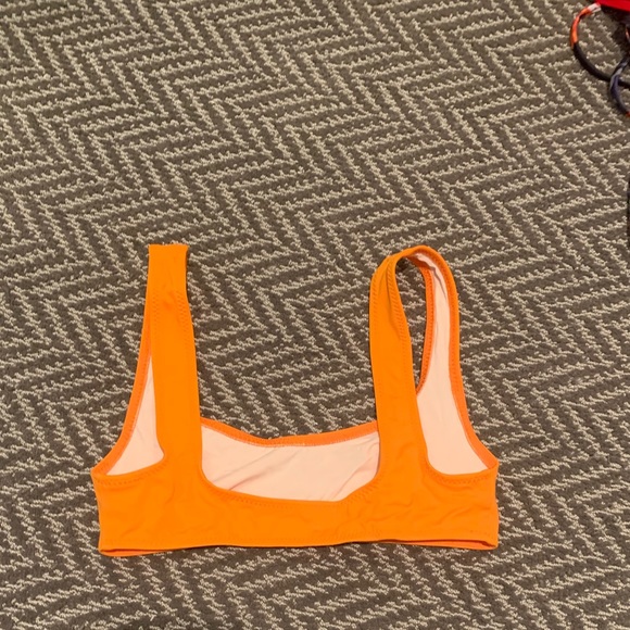 SOLID & STRIPED Orange Bikini - Picture 3 of 4